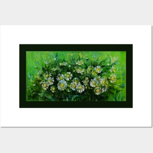 Chamomile Meadow (A Summer Joy) Posters and Art